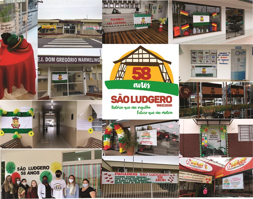 Amanhã é 12 de junho, aniversário de São Ludgero e Dia dos Namorados. Demonstre seu amor!