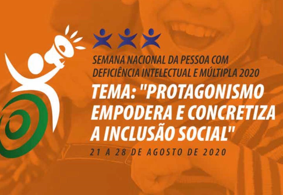 De 21 a 28 de agosto acontece a primeira “Semana Municipal da Pessoa com Deficiência Intelectual...