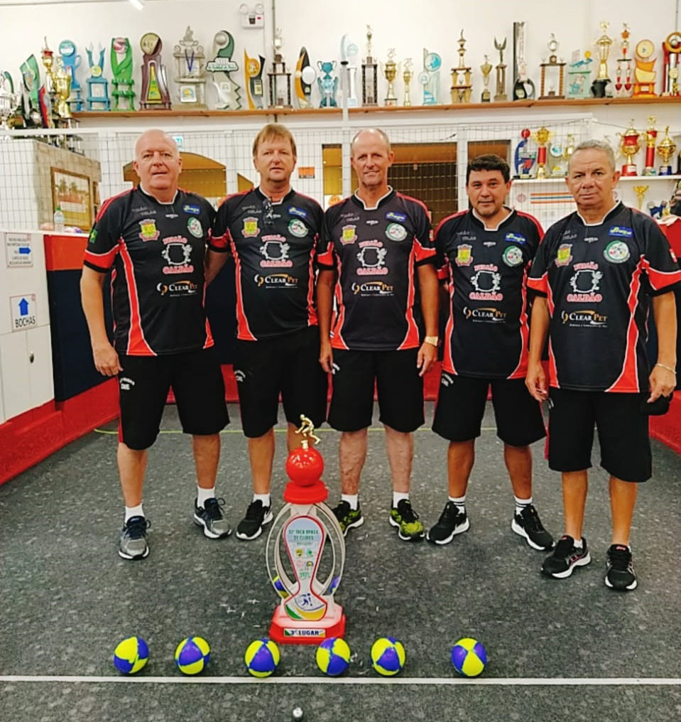 São Ludgero inicia 2021 conquistando bronze na 32ª Taça Brasil de Bocha de Clubes