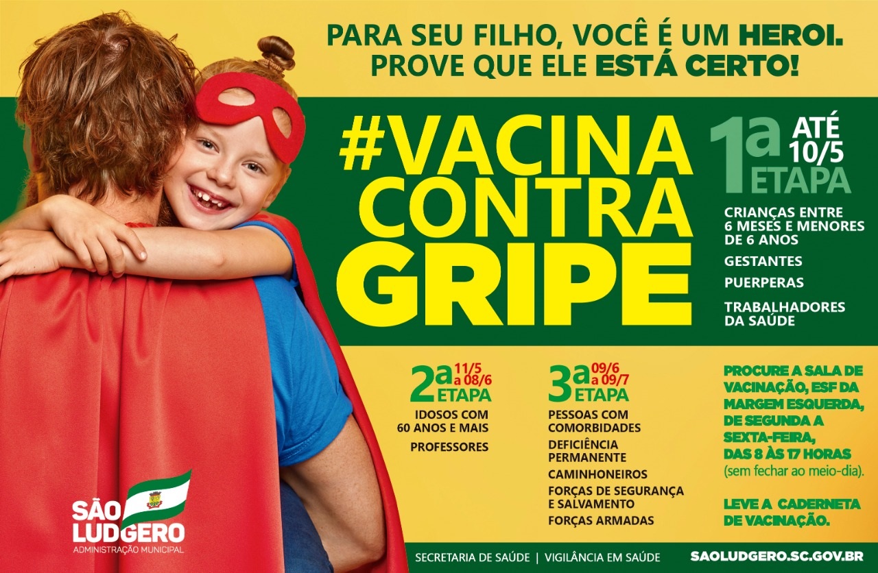 Mais de 400 crianças ainda não foram imunizadas contra a Gripe em São Ludgero