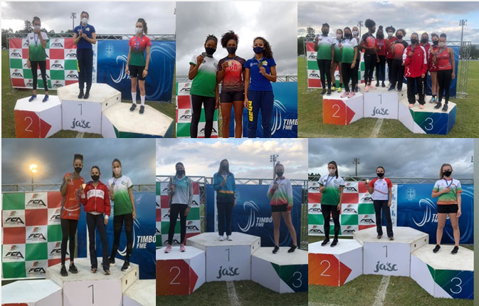 Equipe de São Ludgero brilha no Campeonato Estadual Adulto de Atletismo