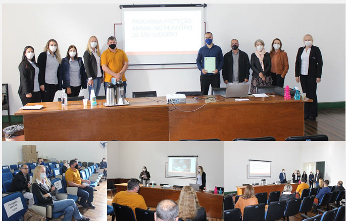 São Ludgero apresenta projeto de chipamento e castração para representantes dos municípios de...