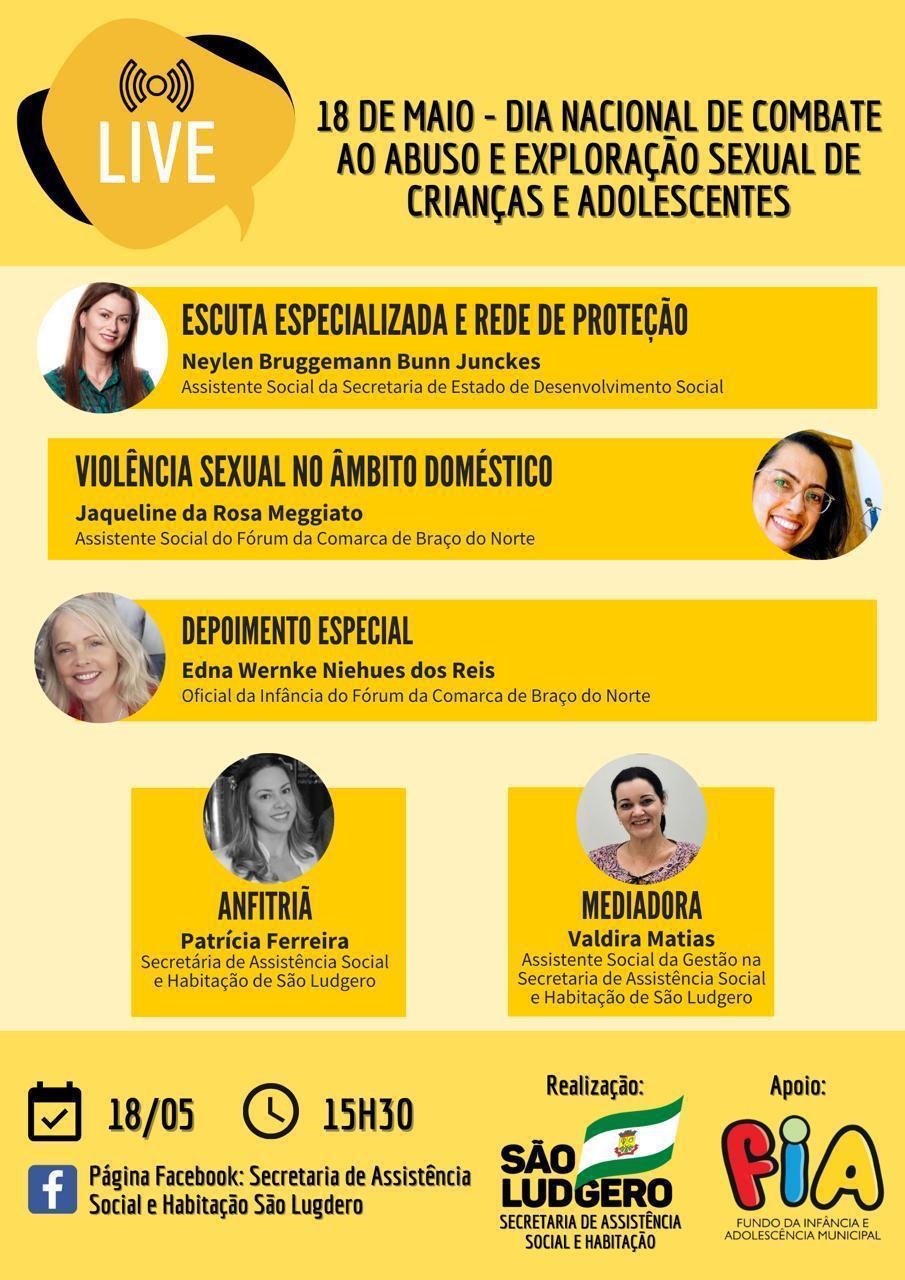 São Ludgero abraça campanha e realiza ações para conscientizar sobre a importância de Combater...