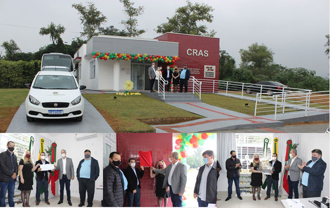 Sede própria do Centro de Referência de Assistência Social (Cras) entregue oficialmente à...