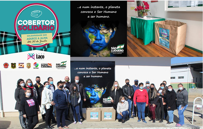Lançada oficialmente em São Ludgero a campanha “Cobertor Solidário 2021”