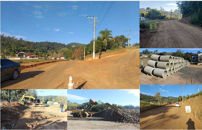 Mais um trecho da rua Hermínio Baggio, no Santo Antônio, receberá camada asfáltica