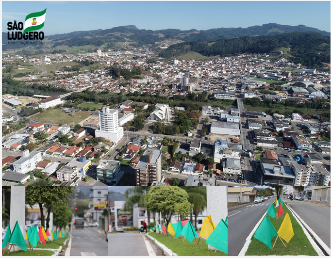 São Ludgero celebra 59 anos de história no dia 12 de junho e pessoas recebem presente através do...