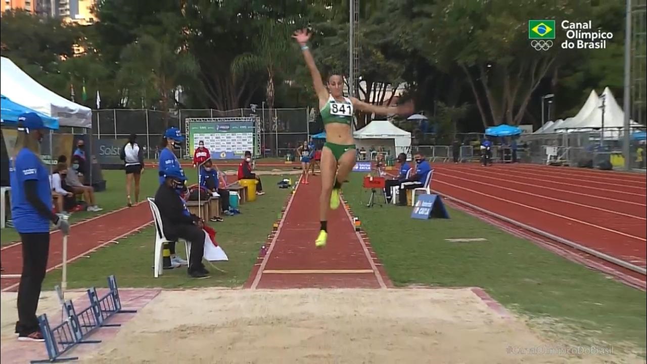 Andriele Raiana Zander conquistou o 5º lugar no Troféu Brasil de Atletismo