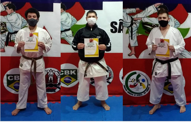 São Ludgero conquista ouro, prata e bronze no Open Nacional de Artes Marciais Online