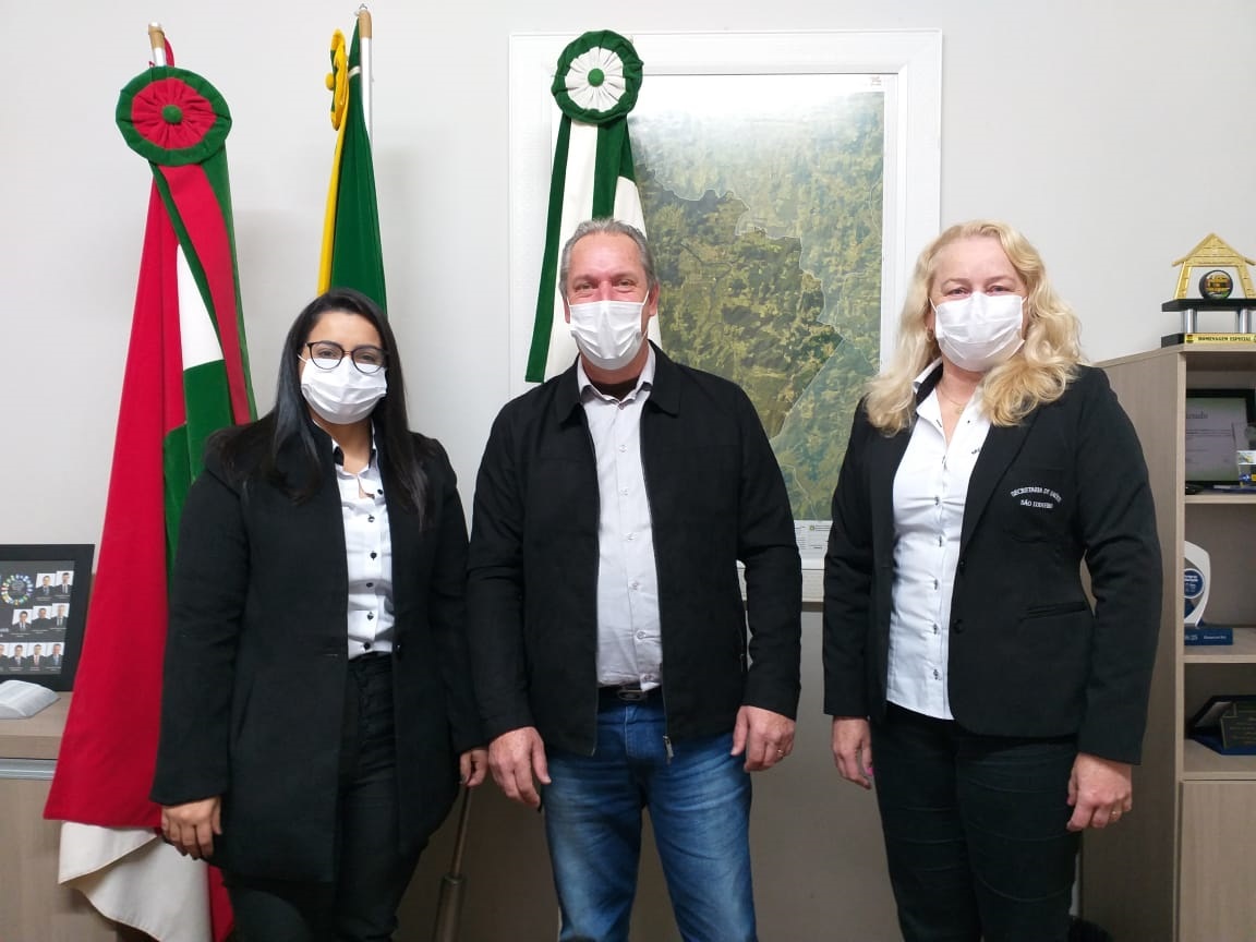 Nilva Schlickmann Pickler encerrará sua jornada na Secretaria de Saúde e Morgana Rech da Silva...