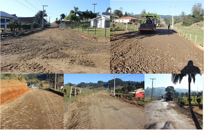Mais 550 metros de asfalto na comunidade do Mar Grosso