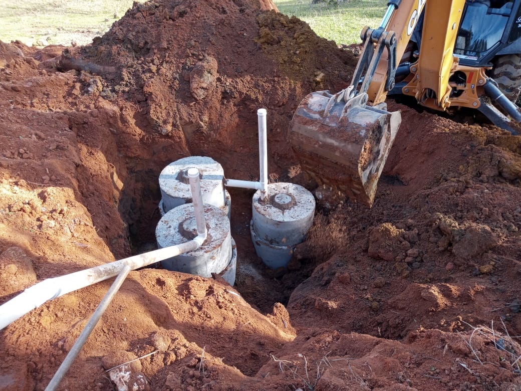 Projeto “São Ludgero 100% Esgoto Sanitário Tratado” segue com as instalações dos Sistemas...