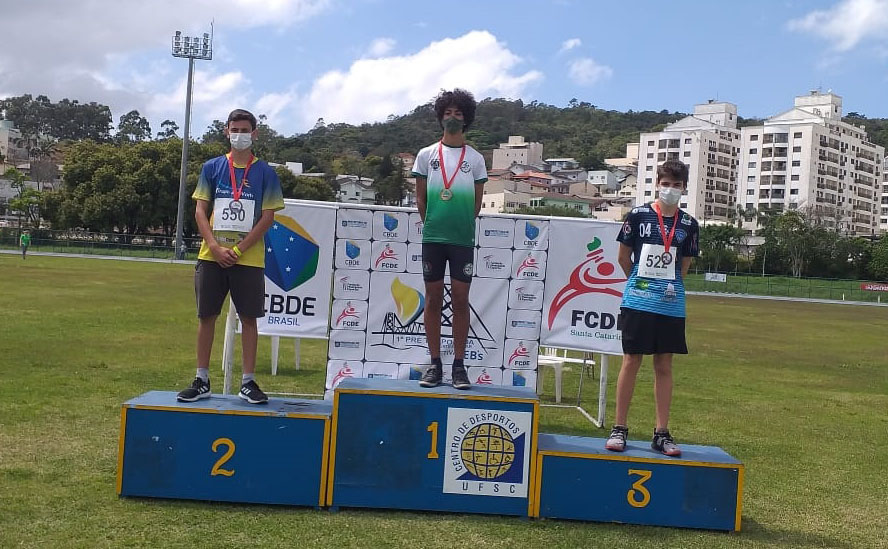 Pedro Gregório Leite é primeiro lugar em seletiva e vai disputar os Jogos Escolares Brasileiros...