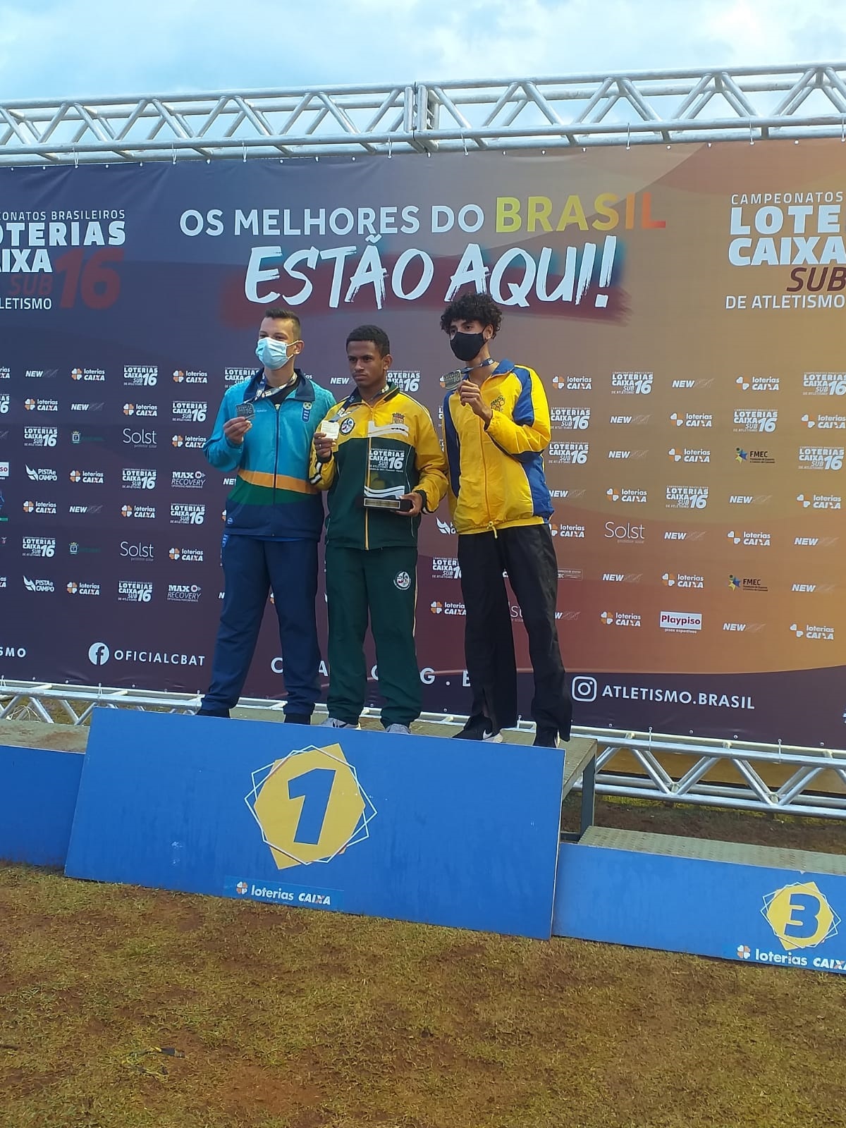 Cledson Rodrigues Nurnberg brilha no Campeonato Brasileiro Caixa de Atletismo Sub-16 conquistando...