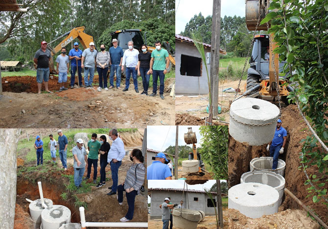 Representantes da cidade de Rio das Flores (RJ) conhecem o projeto 100% Esgoto Sanitário Tratado...