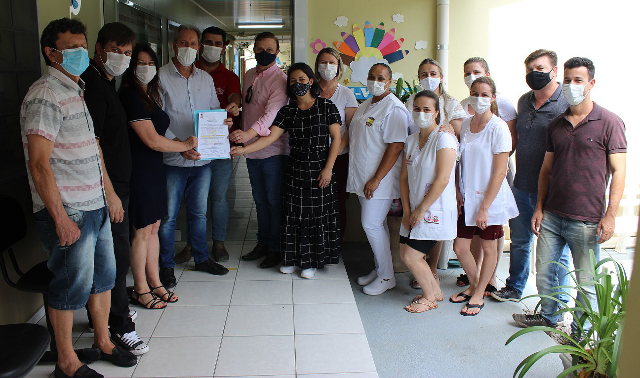 Assinada e entregue Ordem de Serviço à empresa Size para executar melhorias externas no CEI...