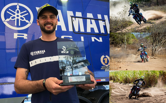 Piloto de São Ludgero, Gabriel Brüning, é campeão antecipado do Campeonato Brasileiro de Rally