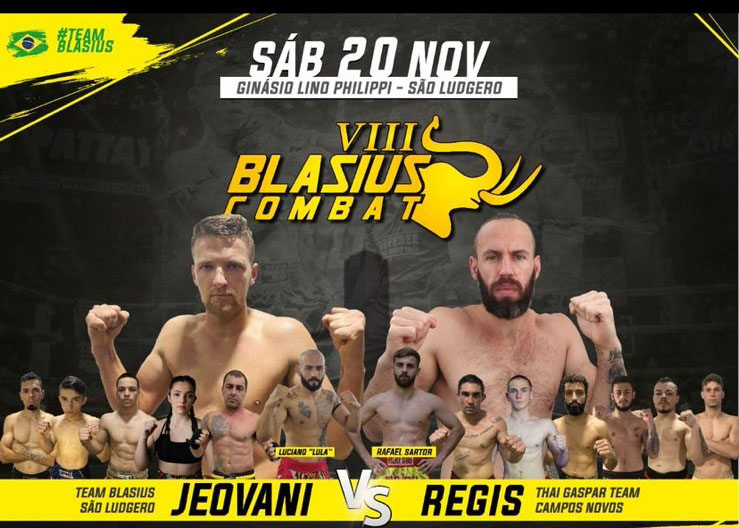 São Ludgero será sede do VIII Blasius Combat. Acontece no sábado, 20 de novembro, com 18 lutas