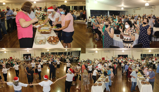 Confraternização com jantar e boa música reúne mais de 300 pessoas que integram o Grupo da...