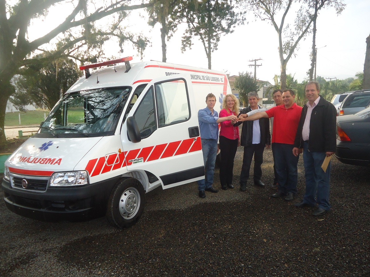 Ambulância zero km foi adquirida pela Administração Municipal de São Ludgero