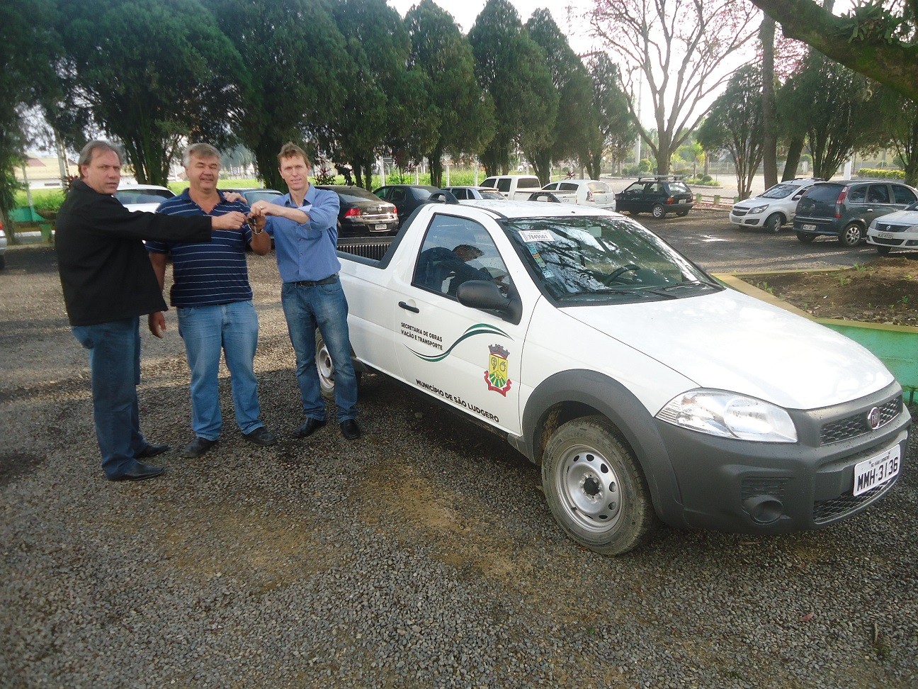 Fiat Strada zero km já chegou para reforçar a frota da Secretaria de Obras