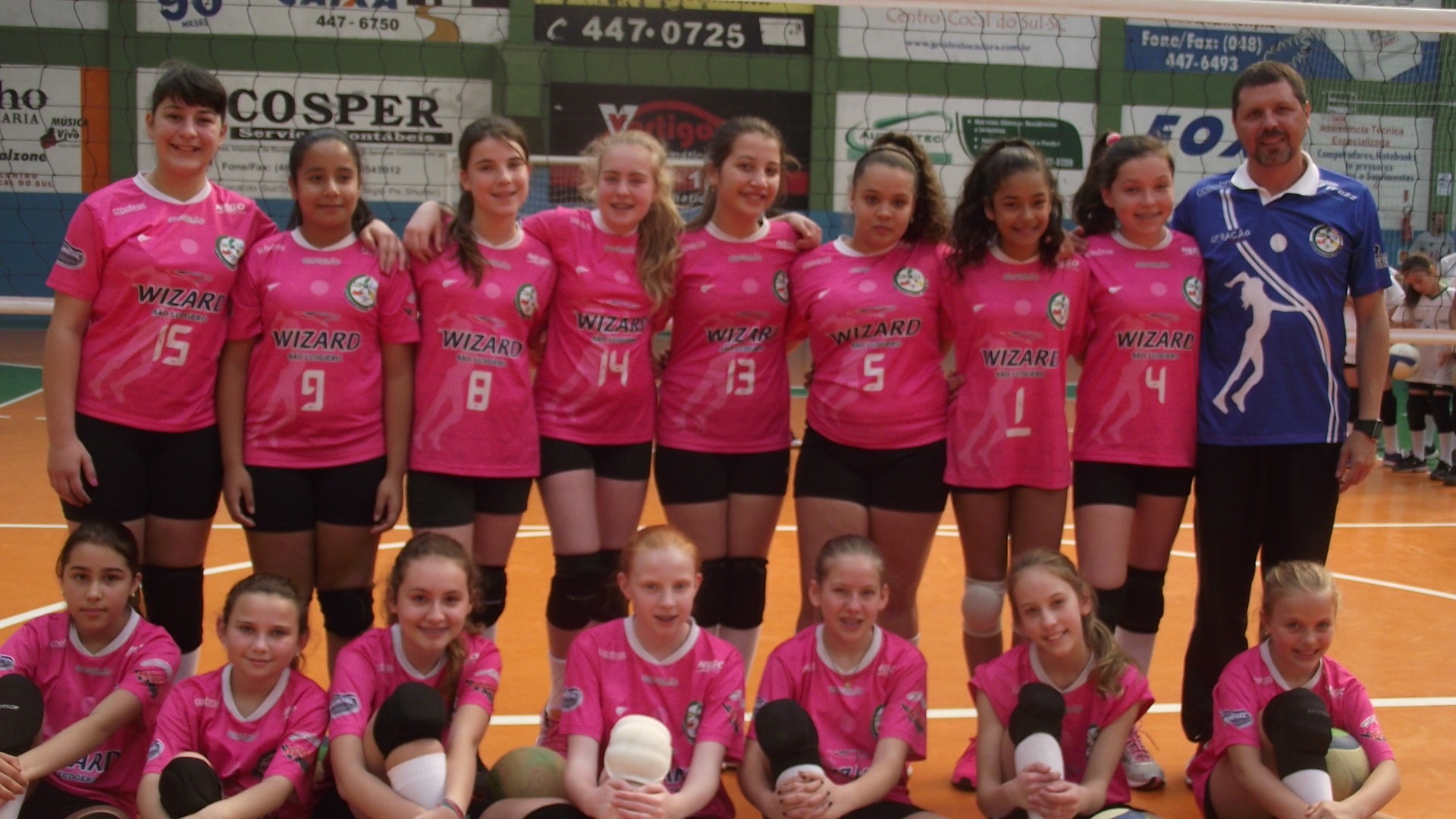 São Ludgero está na final do Campeonato de Voleibol Iniciante