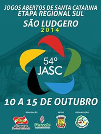 São Ludgero abre as portas para o Regional Sul do Jasc que acontece de 10 a 15 de outubro