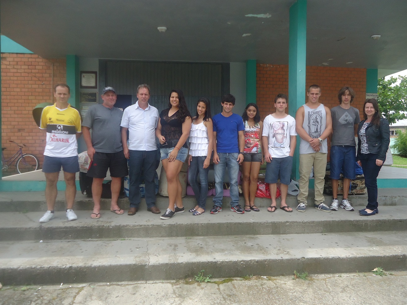 São do Atletismo os primeiros atletas que embarcaram rumo a Itajaí