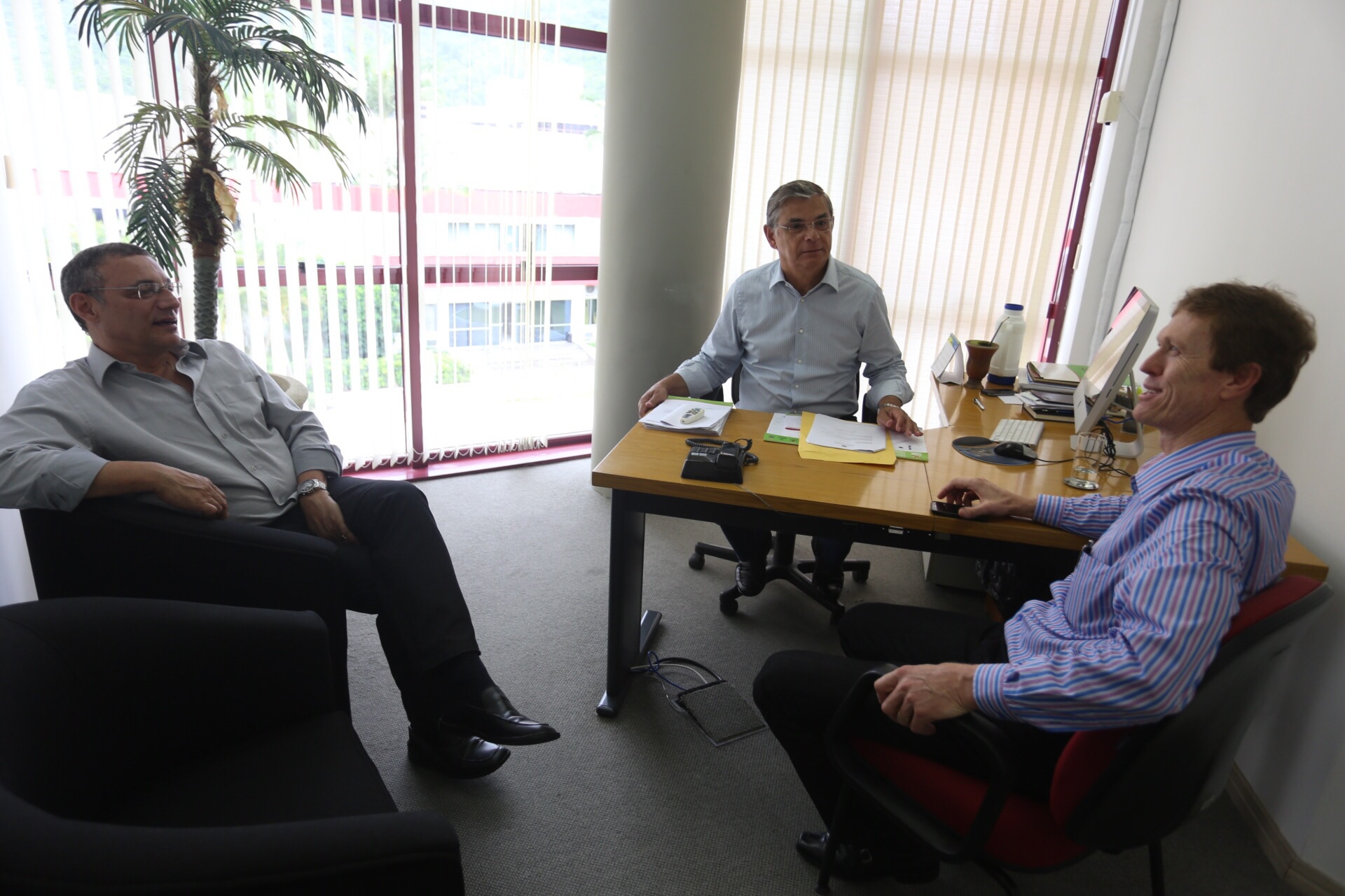 Recurso para construção da segunda ponte foi pauta de reunião entre prefeito Volnei Weber e...