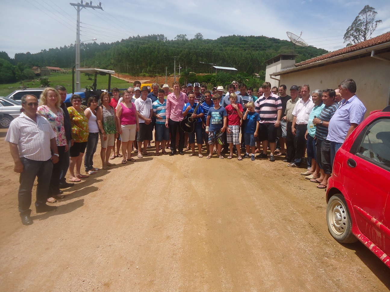 Administração Municipal entrega melhorias para a comunidade da Serrinha