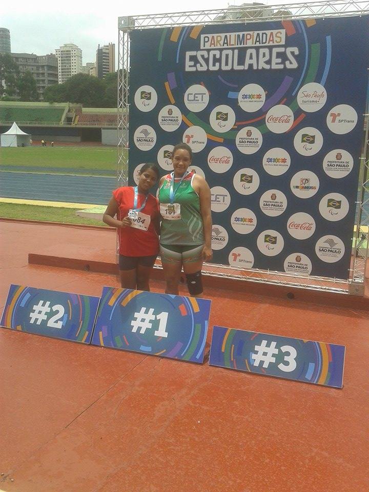 Daíse Pereira Augustinho conquista três ouros para Santa Catarina