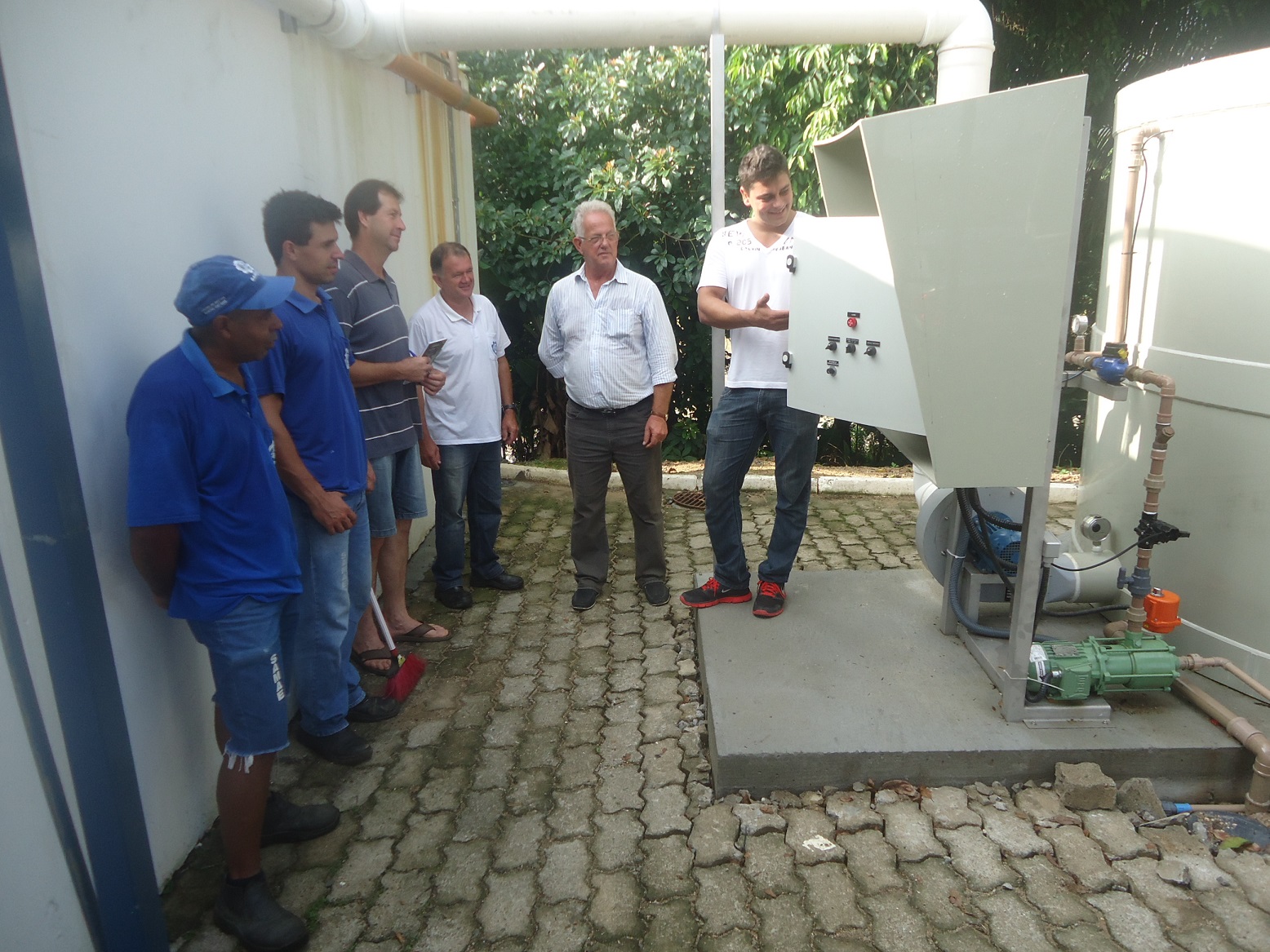 Mau cheiro na ETE está sendo eliminado com funcionamento de Biofiltro