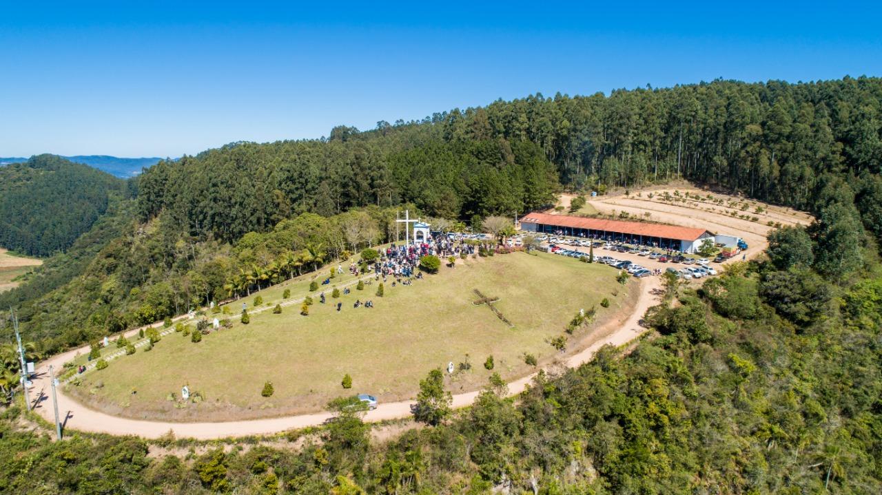 Morro da Cruz: Um dos cartões postais de São Ludgero