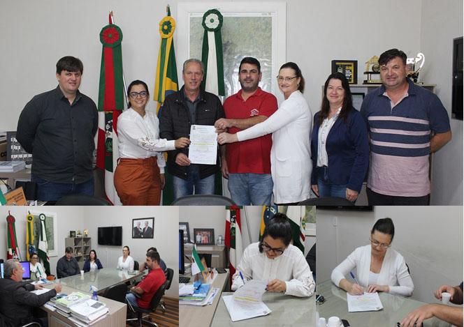 Assinada e entregue Ordem de Serviço para iniciar obra de ampliação da ESF Margem Direita