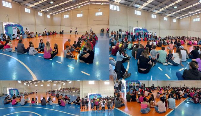 Famílias marcam presença e se divertem muito na primeira edição do projeto “Entre Mãos -...