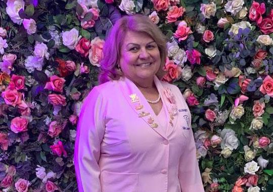 Elisabeth Volpato assume a presidência da Rede Feminina de Combate ao Câncer de São Ludgero