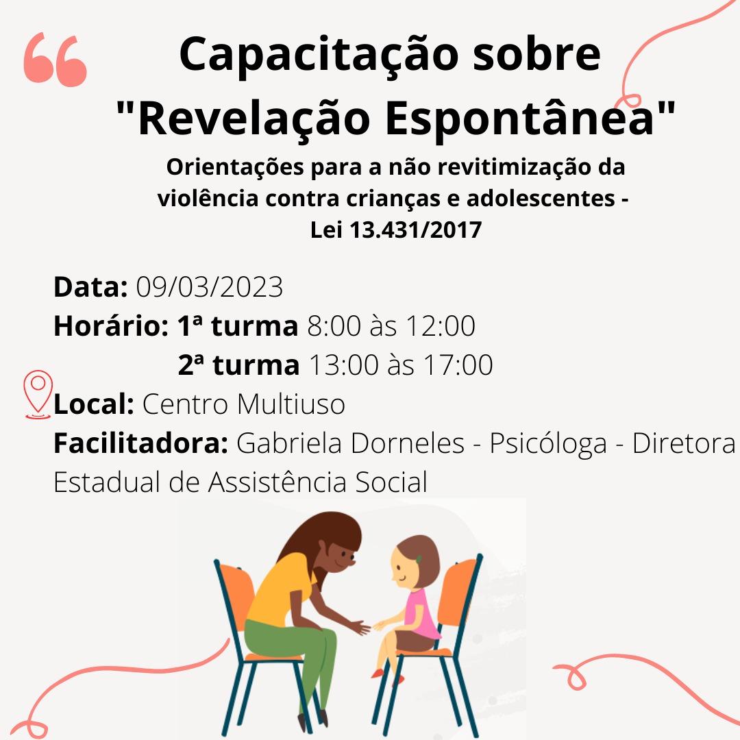 São Ludgero realiza capacitação para integrantes da Rede de Proteção e Atendimento da Criança...