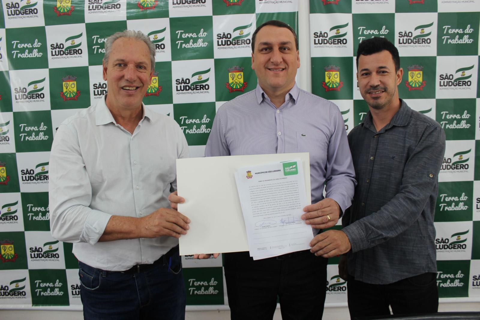 Alexandre Pereira já está no comando da Gestão Municipal de São Ludgero