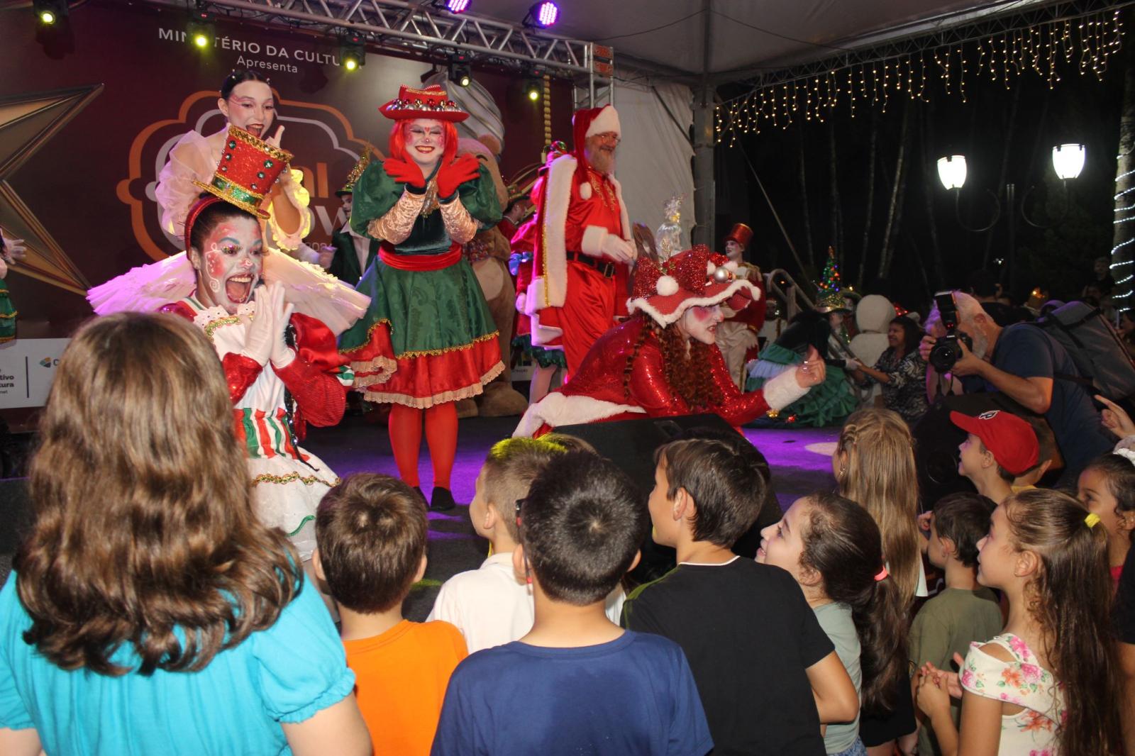 Abertura do Natal Show emocionou e encantou o público que prestigiou!