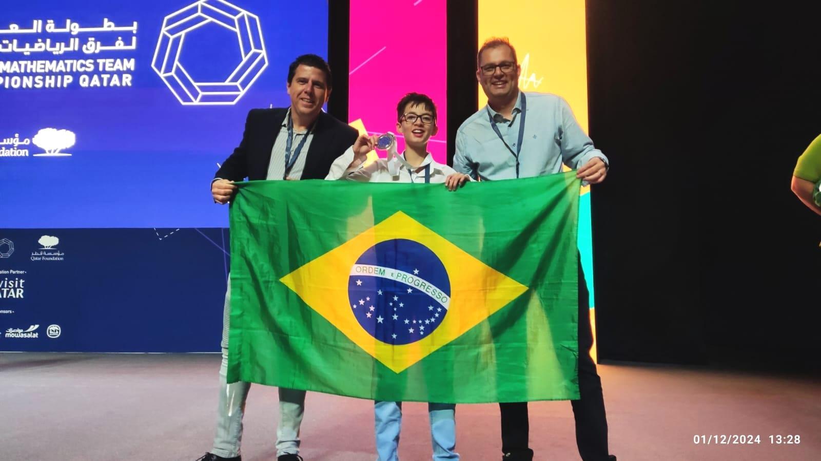 Arthur Von Kemper Schwinden é prata em uma das competições de matemática mais difíceis do mundo