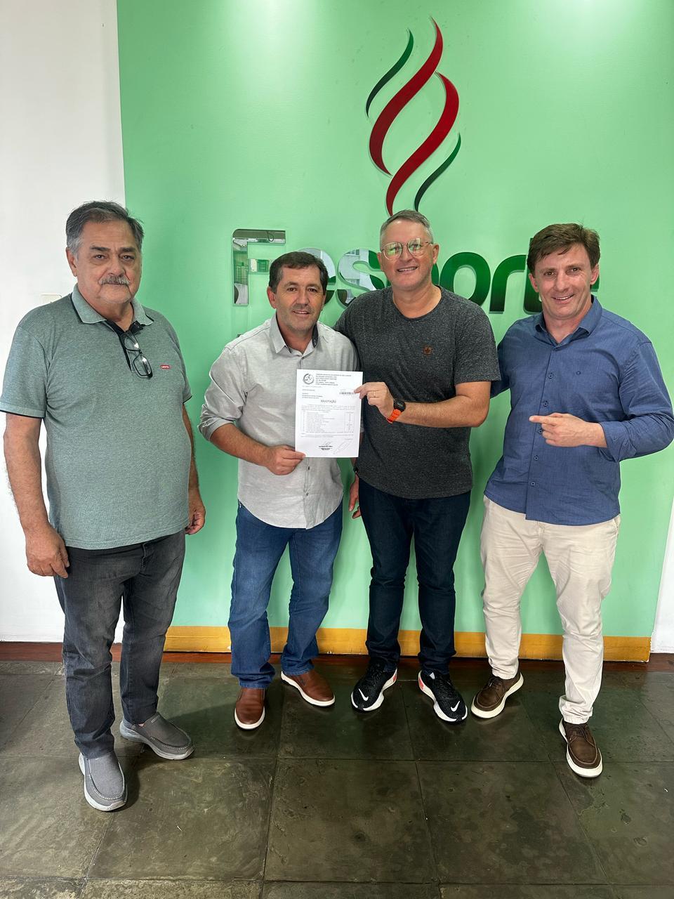 São Ludgero busca sediar a OLESC 2026 e reforço em materiais esportivos