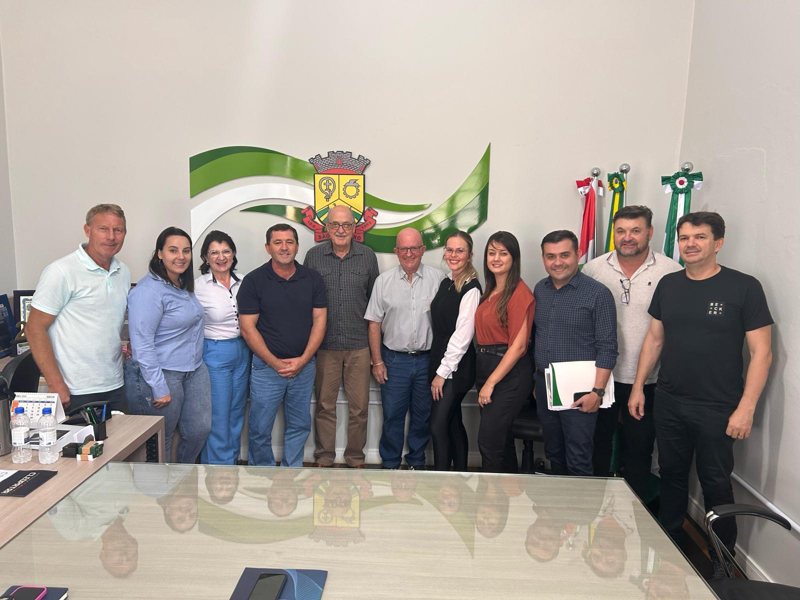 Administração Municipal e CDL de São Ludgero alinham ações para fortalecer o comércio local