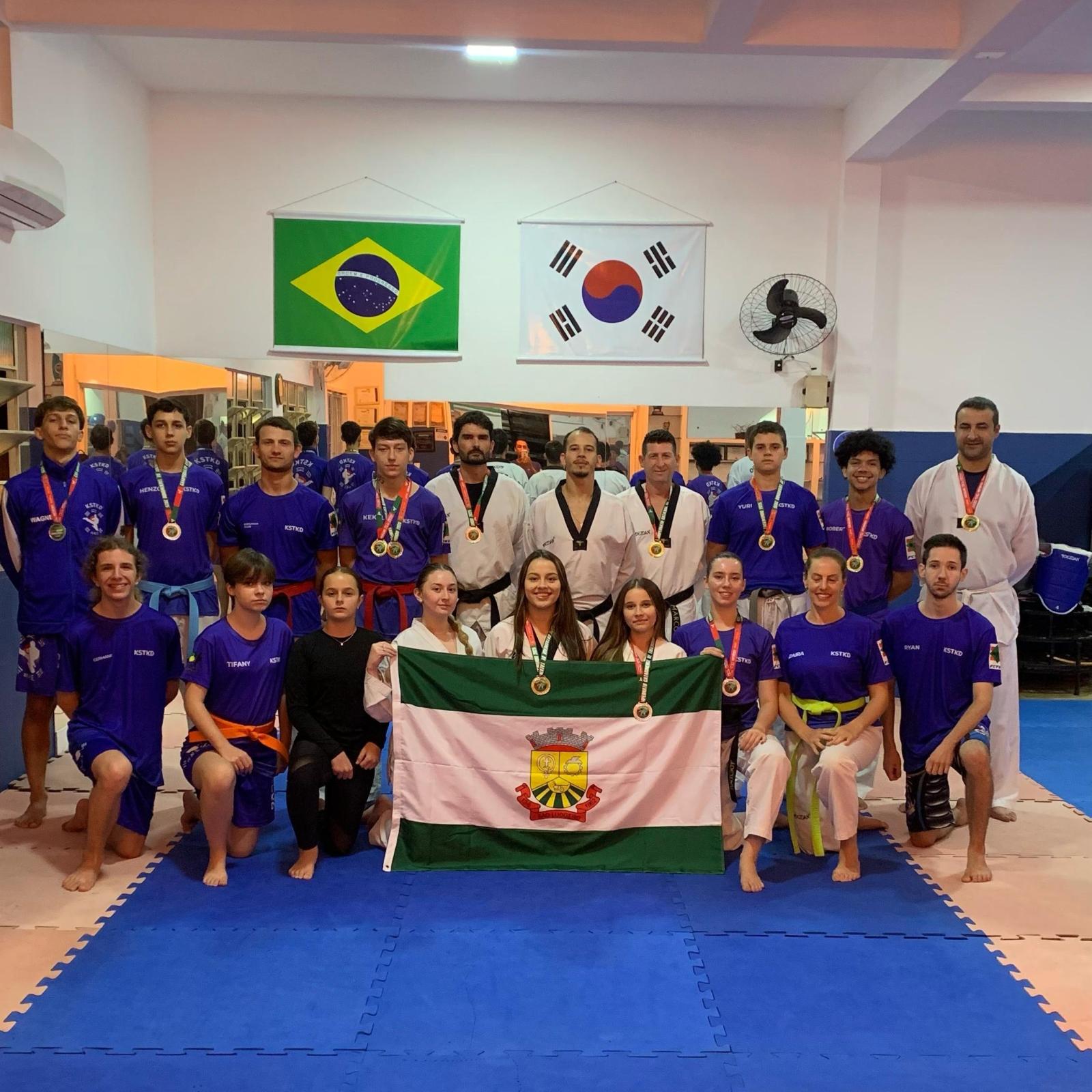 Atletas de São Ludgero conquistam destaque no Campeonato Catarinense de Taekwondo