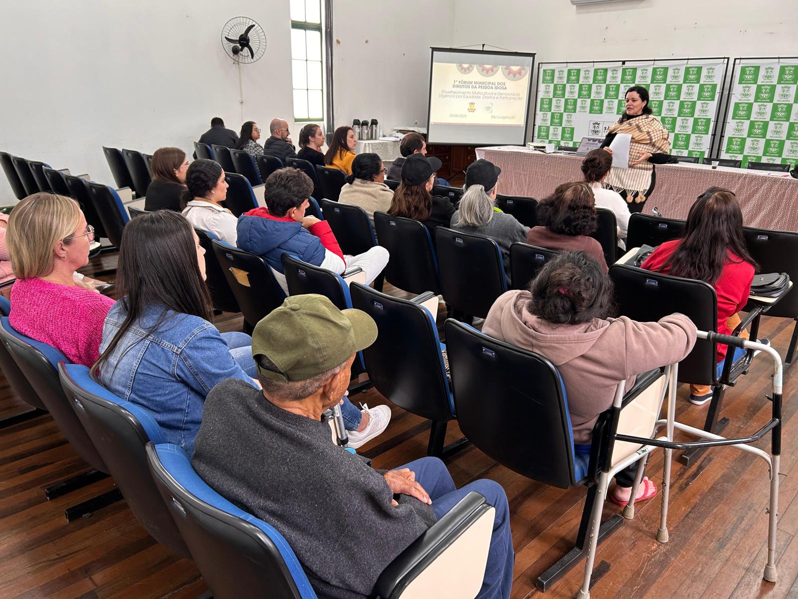 São Ludgero realizou o 1º Fórum Municipal dos Direitos da Pessoa Idosa com foco em equidade e...