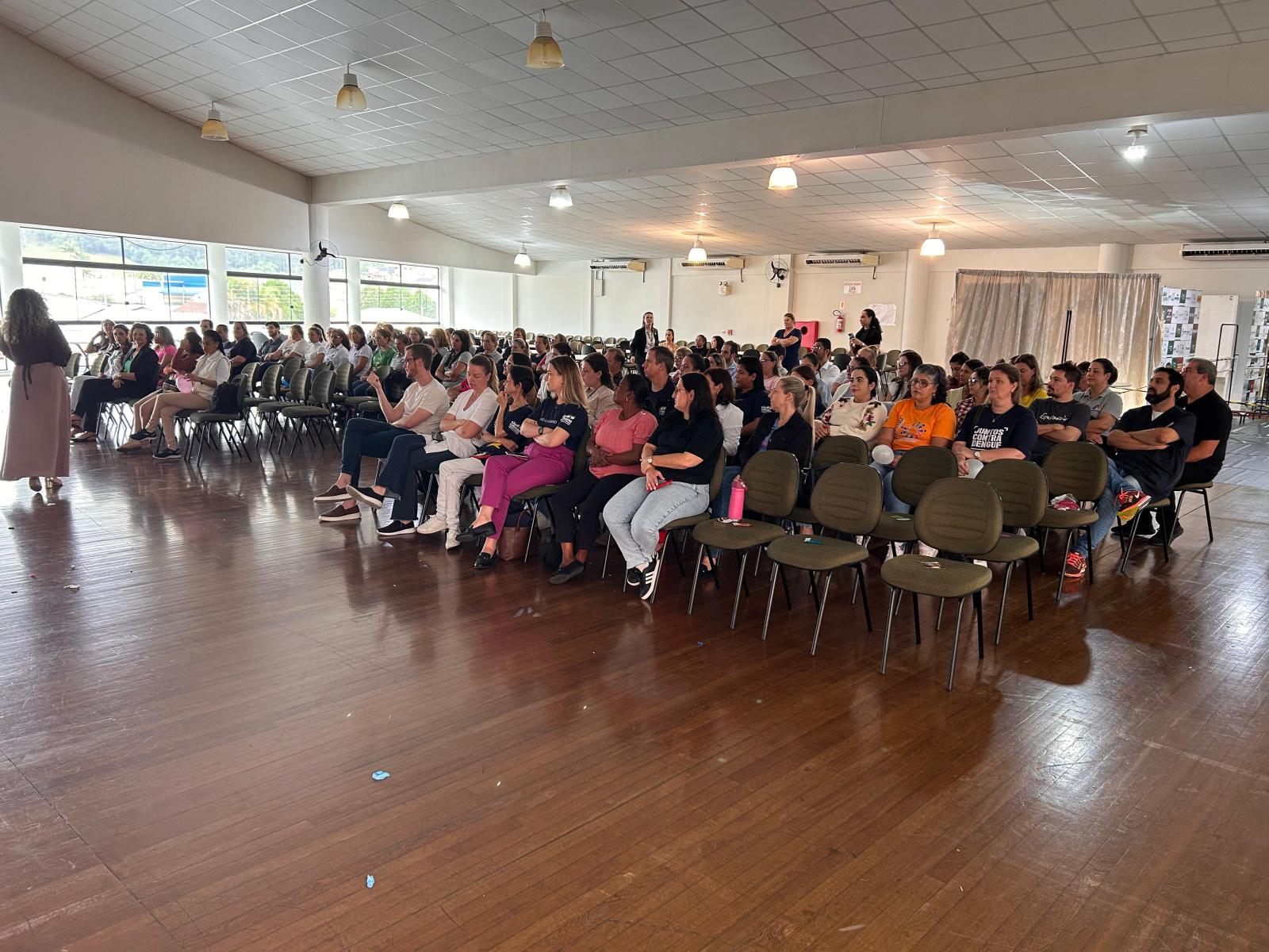 Secretaria de Saúde promove evento de acolhimento para os profissionais da área em São Ludgero