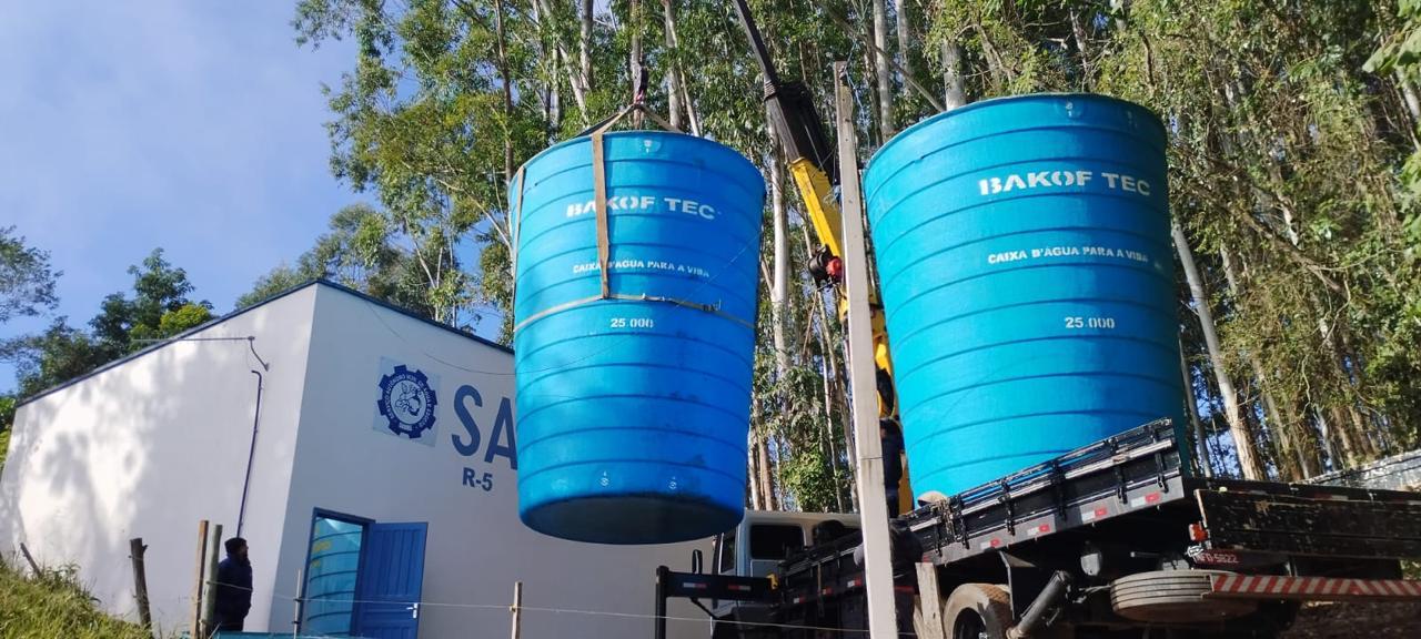 SAMAE realiza melhorias no sistema de abastecimento de água em Loteamentos Laranjeiras e Alvorada