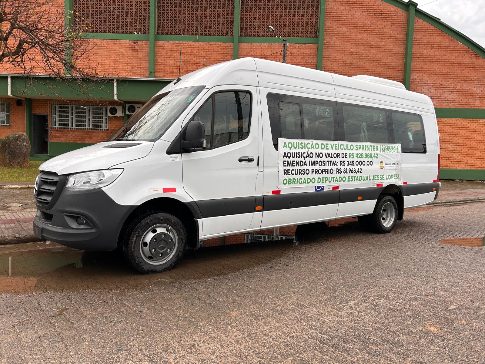 Prefeitura de São Ludgero adquire veículo para a Secretaria de Esporte