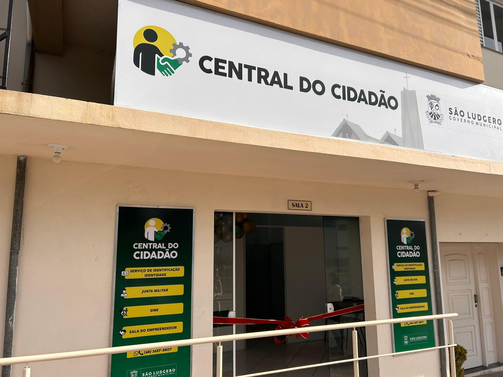 São Ludgero inaugura Central do Cidadão para ampliar serviços à população