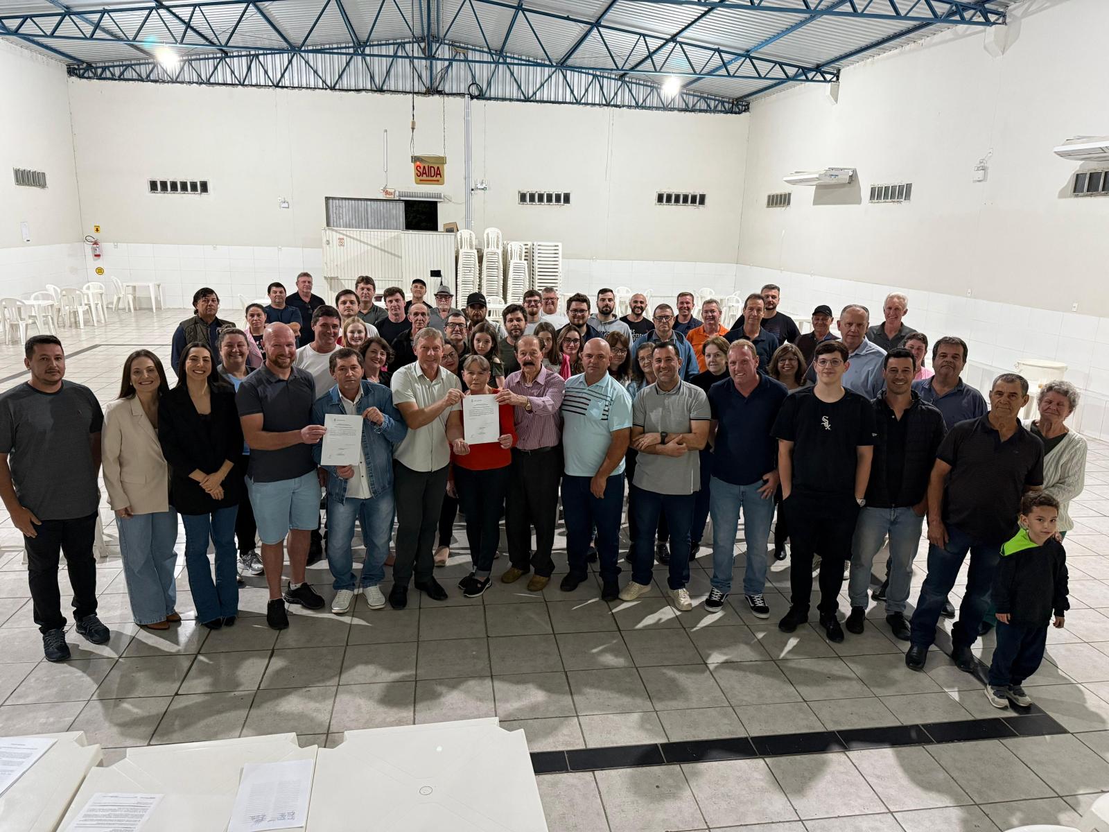 São Ludgero anuncia pavimentação asfáltica da Estrada Geral da Grota Funda