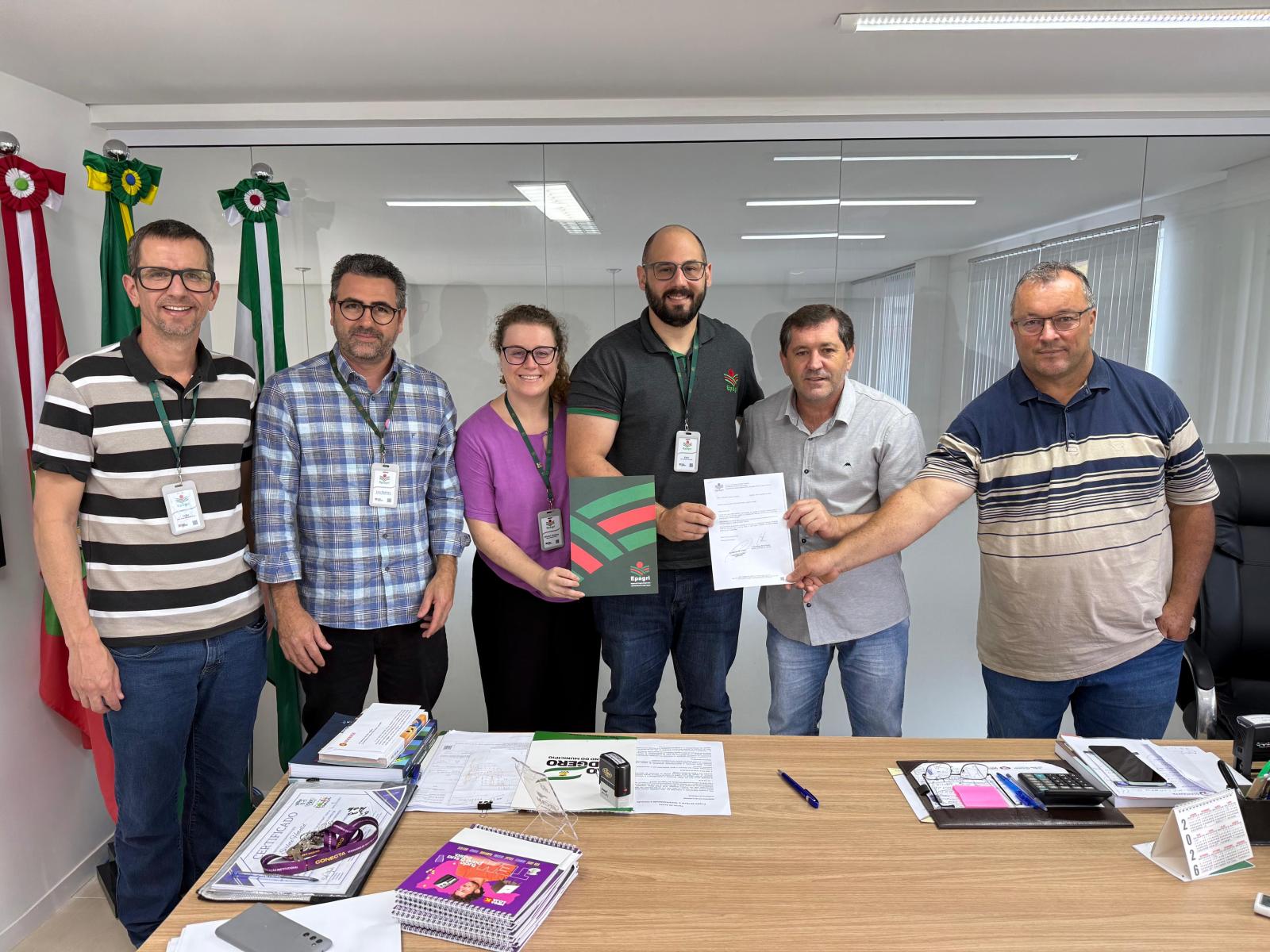 Prefeitura de São Ludgero realiza reunião para fortalecer parceria com a Epagri e ampliar ações...